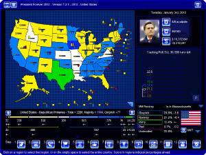 In 2012, Romney's path to the nomination must go through Gingrich territory.